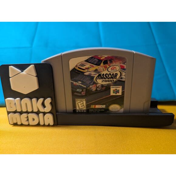 Nascar 2000 Nintendo 64 N64 Cartridge - Authentic - Tested & Working - Picture 1 of 4